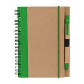 Recycled Notebook & Pen - Personalization Available
