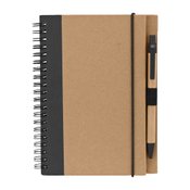 Recycled Notebook & Pen - Personalization Available
