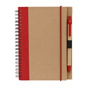 Recycled Notebook & Pen - Personalization Available