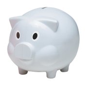 Plastic Piggy Bank - Personalization Available