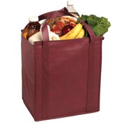 Insulated Large Non-Woven Grocery Tote - Personalization Available