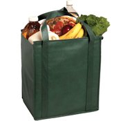 Insulated Large Non-Woven Grocery Tote - Personalization Available