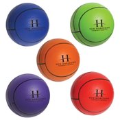 Basketball-Shaped Stress Reliever - Personalization Available