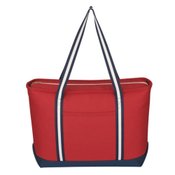 Large Cotton Canvas Admiral Tote - Personalization Available