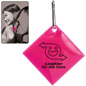 Diamond Reflective Zipper Pulls - Personalization Available