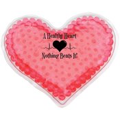 Aqua Bead Gel Hot/Cold Pack - Heart - Personalization Available