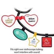 Anti-Microbial Shaped Stethoscope ID Tag