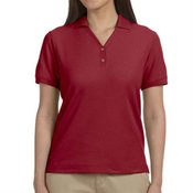 Devon & Jones Women's Pima Pique Short-Sleeve Polo