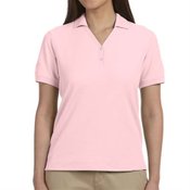 Devon & Jones Women's Pima Pique Short-Sleeve Polo