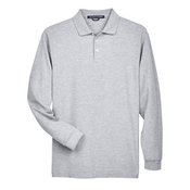 Devon & Jones Women's Pima Pique Long-Sleeve Polo