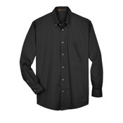 Harrington Easy Blend &trade; Men's Long-Sleeve Twill Shirt with Stain Release
