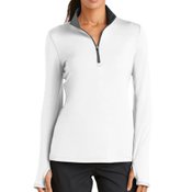 Nike&reg; Golf Ladies Dri-FIT Stretch 1/2-Zip Cover-Up - Personalization Available