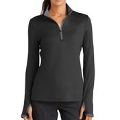 Nike&reg; Golf Ladies Dri-FIT Stretch 1/2-Zip Cover-Up - Personalization Available