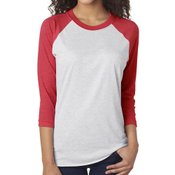 Next Level Unisex Triblend 3/4-Sleeve Ragian Tee