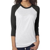 Next Level Unisex Triblend 3/4-Sleeve Ragian Tee