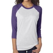 Next Level Unisex Triblend 3/4-Sleeve Ragian Tee