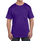 Hanes Unisex 6.1 oz. Beefy-T&reg; With Pocket - Personalization Available