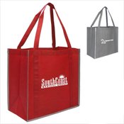 Reflective Grocery Tote - Personalization Available