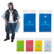 Disposable Rain Poncho - Personalization Available