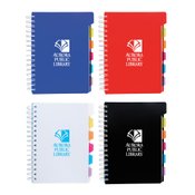 Spiral Notebook with Tabs