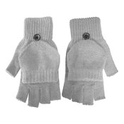 Fingerless Gloves With Flap - Personalization Available