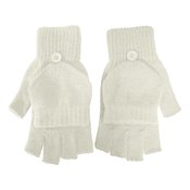 Fingerless Gloves With Flap - Personalization Available