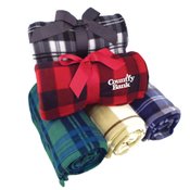 Pattern Fleece Blanket - Personalization Available