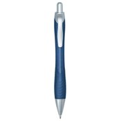 Rio Ballpoint Pen With Contoured Rubber Grip - Personalization Available