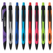 Sleek Write Two-Tone Rubberized Pen - Personalization Available