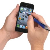 Tri-Band Pen With Stylus - Personalization Available