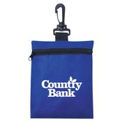 Non-Woven Zippered Pouch - Personalization Available