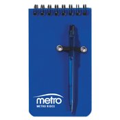Spiral Jotter & Pen - Personalization Available