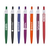 Oak Pen With Colored Barrel - Personalization Available