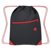 Color Pop Drawstring Bag - Personalization Available