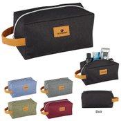 Heathered Toiletry Bag - Personalization Available