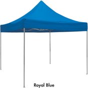 Showstopper Standard Tents (Full-Color Imprint - 4 Locations) - Personalization Available