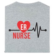 ER Nurse Positive 2-Sided T-Shirt - Personalization Available