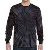 Tie-Dye Cotton Spider Long-Sleeve T-Shirt