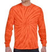 Tie-Dye Cotton Spider Long-Sleeve T-Shirt