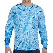 Tie-Dye Cotton Spider Long-Sleeve T-Shirt