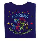 Caring For The Community 2-Sided T-Shirt - Personalization Available