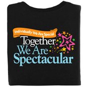 Individually We Are Special Together We Are Spectacular 2-Sided T-Shirt - Personalized