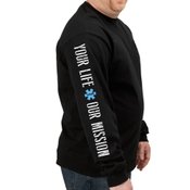 Your Life, Our Mission Long Sleeve T-Shirt - Personalized