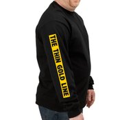 The Thin Gold Line Long-Sleeve T-Shirt With Personalization