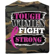 Tough Women Fight Strong Two-Sided Awareness T-Shirt