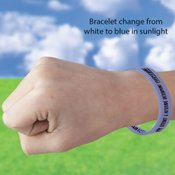 My Effort & Attitude Determine Everything Positive 2-Sided Silicone Bracelet