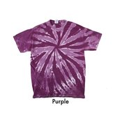 Preshrunk 100% Heavyweight Cotton Youth Tie-Dye Shirts - Personalization Available