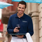 Jerzees 5.6-oz., 50/50 Long-Sleeve Jersey Polo With SpotShield &trade;