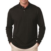 Jerzees 5.6-oz., 50/50 Long-Sleeve Jersey Polo With SpotShield &trade;