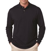 Jerzees 5.6-oz., 50/50 Long-Sleeve Jersey Polo With SpotShield &trade;